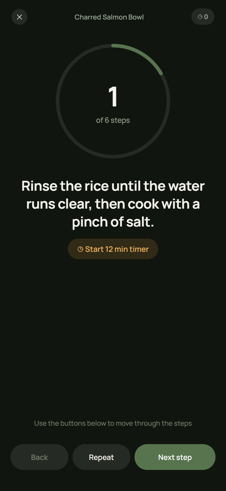 Cook Mode
